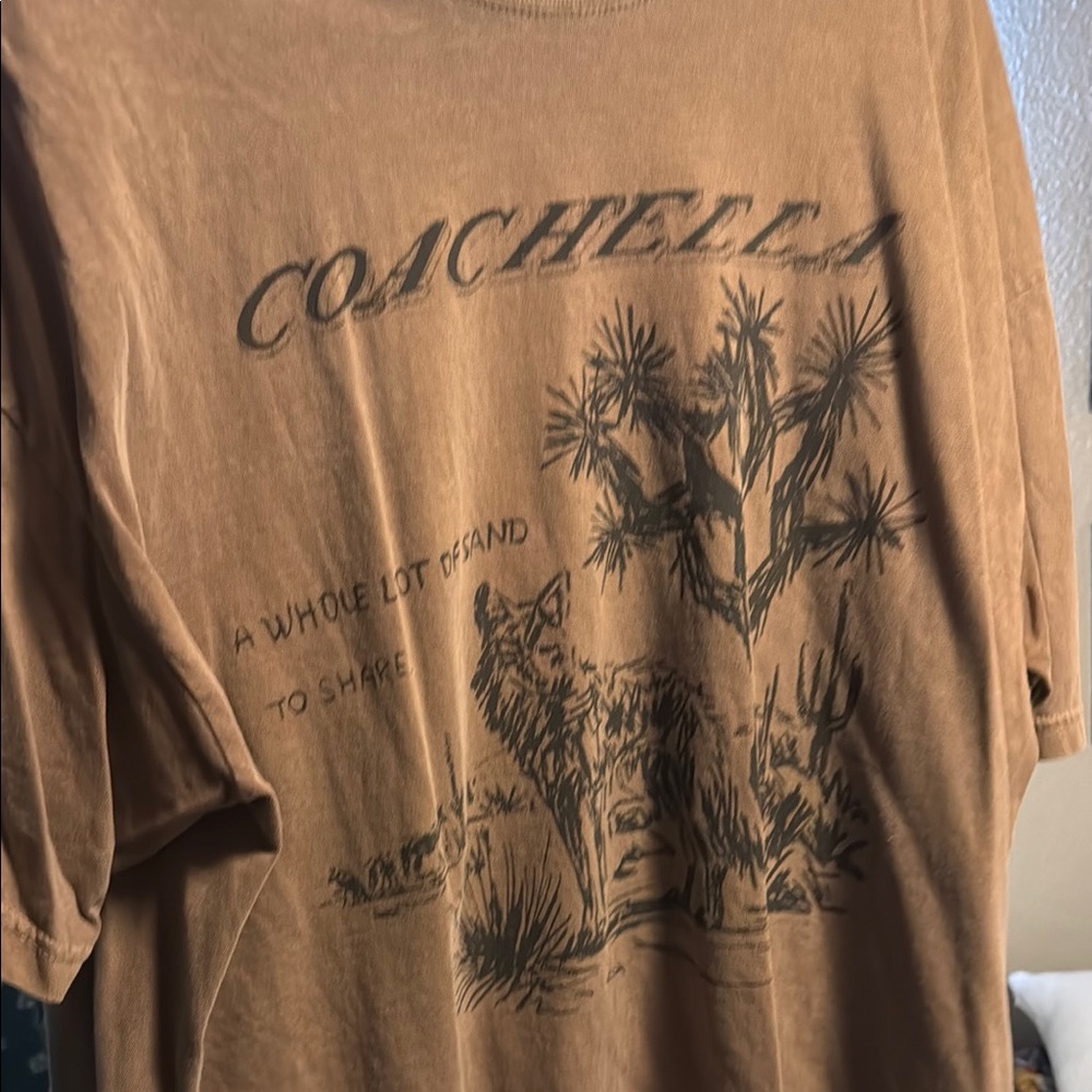 Brown Graphic Men's Shirt